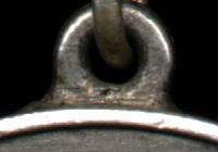 Соединительное кольцо запаивалось непосредственно на месте изготовления медали